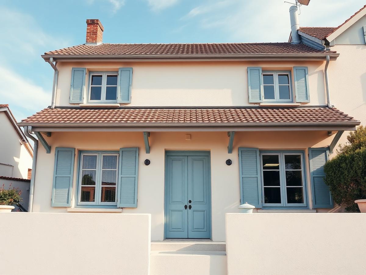 Façade rénovée